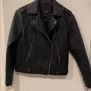 Leather jacket
